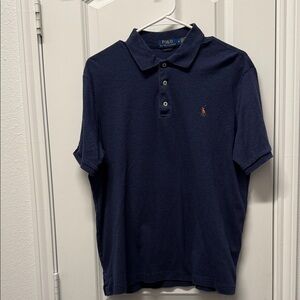 Polo Ralph Lauren Navy Classic Pique Polo Shirt